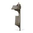 Benzara Patio Tables Rectangle Outdoor Bar height Table 16.5-in W x 48-in L