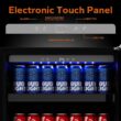 Ca'Lefort 24-in W 220 -Can Capacity Stainless Steel Built-in/Freestanding Indoor Beverage Refrigerator with Glass Door