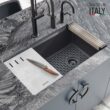 Ruvati epiStage Undermount 33-in x 19-in Granite Single bowl Workstation Kitchen Sink Ruvati epiStage Undermount 33-in x 19-in Granite Single bowl Workstation Kitchen Sink