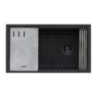 Ruvati epiStage Undermount 33-in x 19-in Granite Single bowl Workstation Kitchen Sink Ruvati epiStage Undermount 33-in x 19-in Granite Single bowl Workstation Kitchen Sink