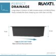Ruvati epiStage Undermount 33-in x 19-in Granite Single bowl Workstation Kitchen Sink Ruvati epiStage Undermount 33-in x 19-in Granite Single bowl Workstation Kitchen Sink