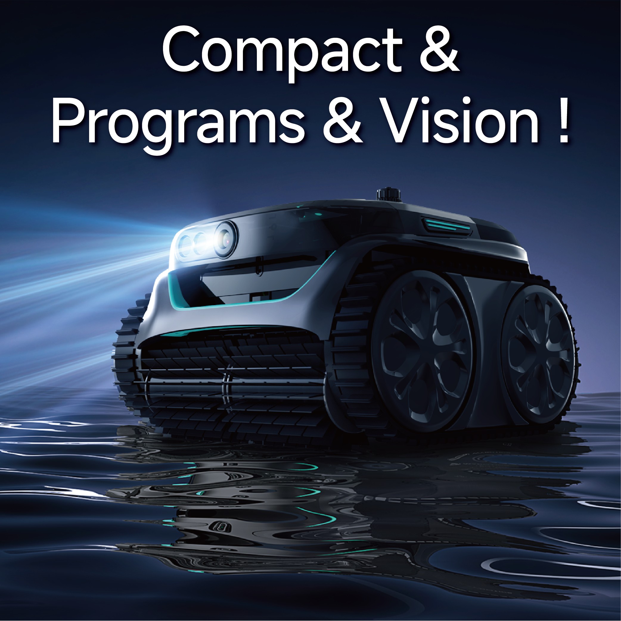 Wybot C2 Pro Vision 12-in Robotic Pool Vacuum Wybot Wybot C2 Pro Vision 12-in Robotic Pool Vacuum
