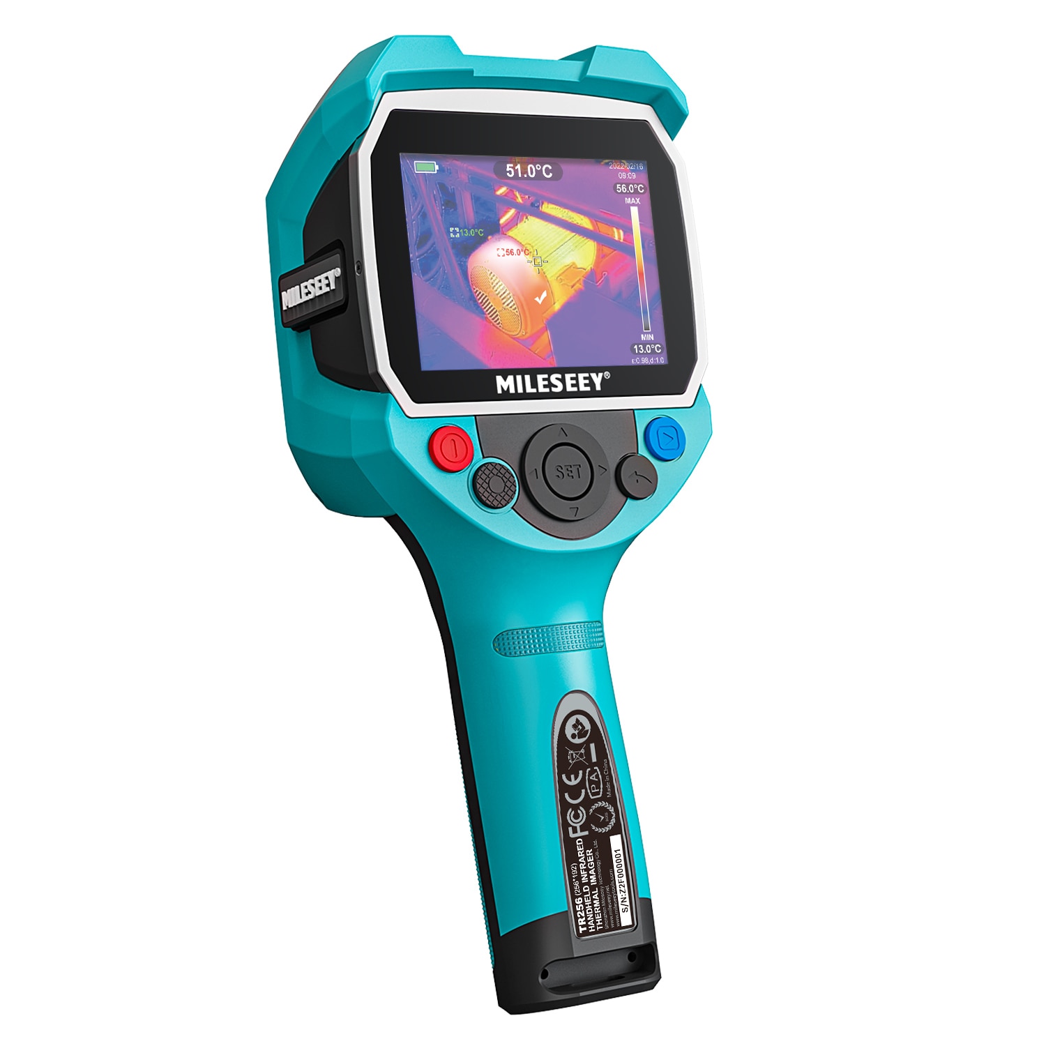 MILESEEY Industrial Dual Camera with Wide Temperature Range 256-Pixel Thermal Camera MILESEEY Industrial Dual Camera with Wide Temperature Range 256-Pixel Thermal Camera