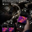 MILESEEY WiFi Wireless Phone Connected Dual View Display 256-Pixel Thermal Camera MILESEEY WiFi Wireless Phone Connected Dual View Display 256-Pixel Thermal Camera