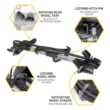 Saris Freedom 2 Bike Hitch Rack Aluminum Platform Carrier Fits 1.25 and 2 Inch Receivers Saris Freedom 2 Bike Hitch Rack Aluminum Platform Carrier Fits 1.25 and 2 Inch Receivers