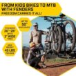 Saris Freedom 2 Bike Hitch Rack Aluminum Platform Carrier Fits 1.25 and 2 Inch Receivers Saris Freedom 2 Bike Hitch Rack Aluminum Platform Carrier Fits 1.25 and 2 Inch Receivers