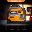 GENMAX 4000 Starting / 3200 Running Watt Gasoline Single Fuel Portable Generator GENMAX 4000 Starting / 3200 Running Watt Gasoline Single Fuel Portable Generator