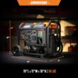 GENMAX 5000 Starting / 4000 Running Watt Gasoline/Liquid propane Dual Fuel Portable Generator