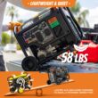GENMAX 5000 Starting / 4000 Running Watt Gasoline/Liquid propane Dual Fuel Portable Generator