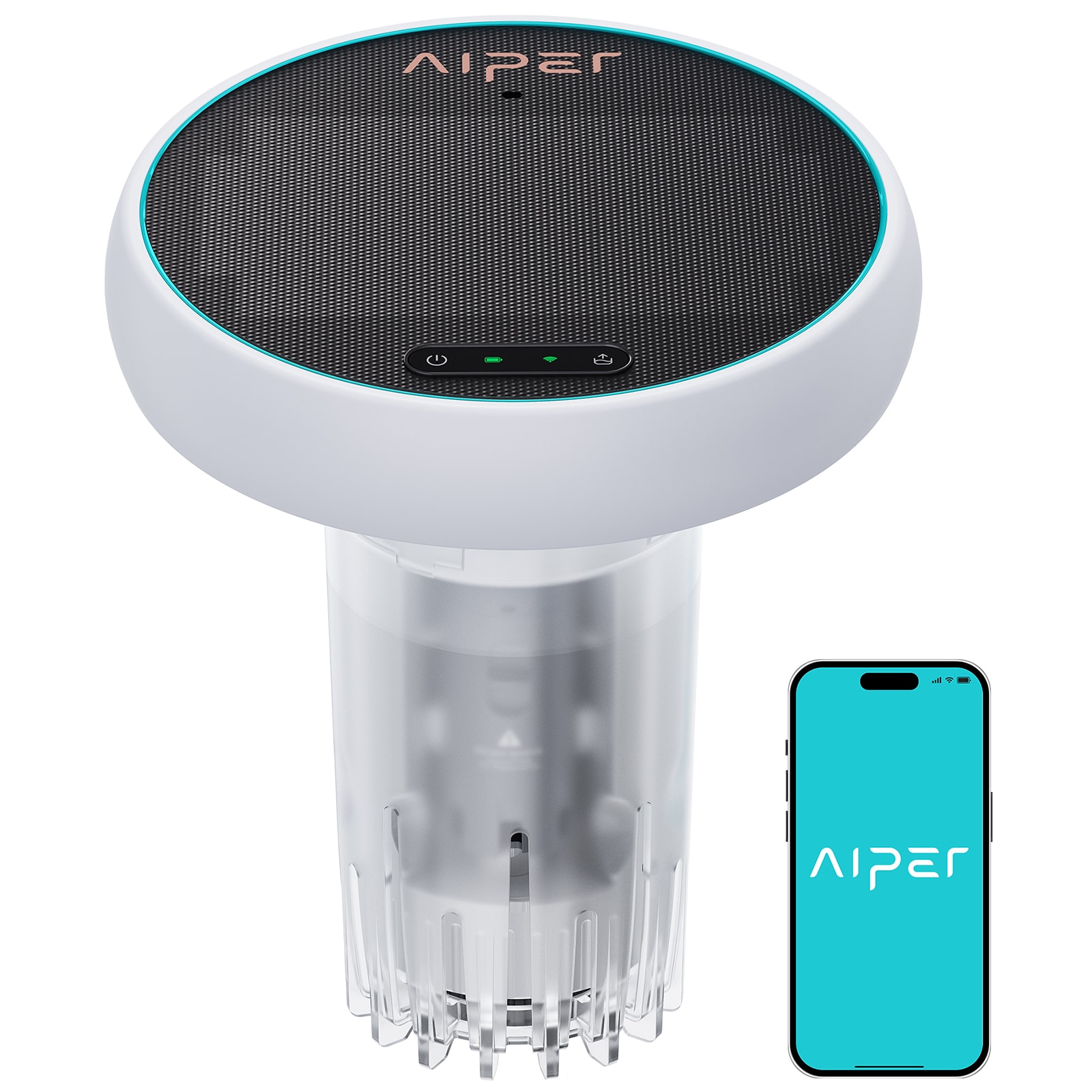 Aiper HydroComm Programmable Wireless Pool Chemical Monitoring System Aiper HydroComm Programmable Wireless Pool Chemical Monitoring System