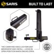 Saris Swing Away Hitch Adapter - 2 Inch Receiver - 250 lb Capacity - Foldable Hitch Cargo Carrier