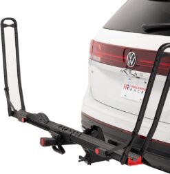 Hollywood Racks CrossTrack 2 Bike Hitch Rack for Cars, Trucks & SUVs – 2” Hitch Mount Bike Rack with Secure Frameless Design and Easy Tilt for Trunk Access – Premium Bicycle Rack and E-Bike Carrier