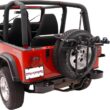 Hollywood Racks SR1 Spare Tire Bike Rack for Car for 2 Bikes, Up to 35 Lbs Each - Adjustable Rear Bike Rack for SUV, Jeep to fit Most Spare Tires - Bicycle Accessories for Adult Bikes