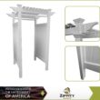 Zippity Outdoor Products 61.5-in x 46.5-in x 88.75-in White Outdoor Shower Kit Enclosure Zippity Outdoor Products 61.5-in x 46.5-in x 88.75-in White Outdoor Shower Kit Enclosure