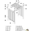 Zippity Outdoor Products 61.5-in x 46.5-in x 88.75-in White Outdoor Shower Kit Enclosure Zippity Outdoor Products 61.5-in x 46.5-in x 88.75-in White Outdoor Shower Kit Enclosure