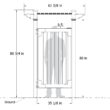 Zippity Outdoor Products 61.625-in x 46.625-in x 88.75-in White Outdoor Shower Kit Enclosure