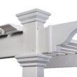 Zippity Outdoor Products 61.625-in x 46.625-in x 88.75-in White Outdoor Shower Kit Enclosure