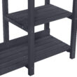 VEIKOUS Wooden Potting Bench Tables 46-in x 47.9-in x 15.3-in Gray Potting Bench VEIKOUS Wooden Potting Bench Tables 46-in x 47.9-in x 15.3-in Gray Potting Bench