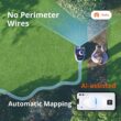 Segway Navimow i110N 7.1-in RTK+Vision Robot Lawn Mower for Up to 1/4 Acre with AI-Assisted Mapping and Multi-Zone Management