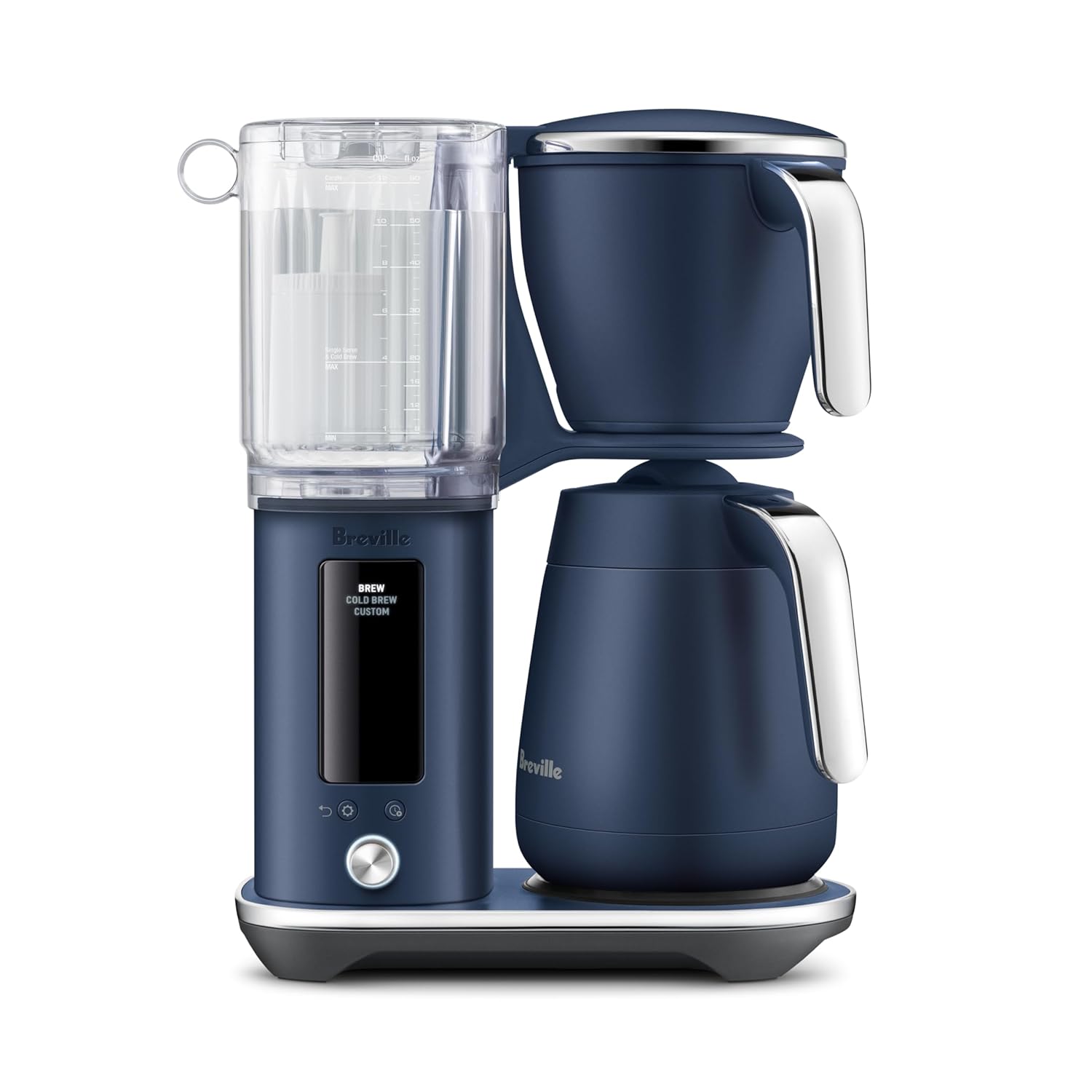 Breville Luxe Drip Coffee Machine BDC465DBL, Damson Blue, Thermal Carafe Breville Luxe Drip Coffee Machine BDC465DBL, Damson Blue, Thermal Carafe