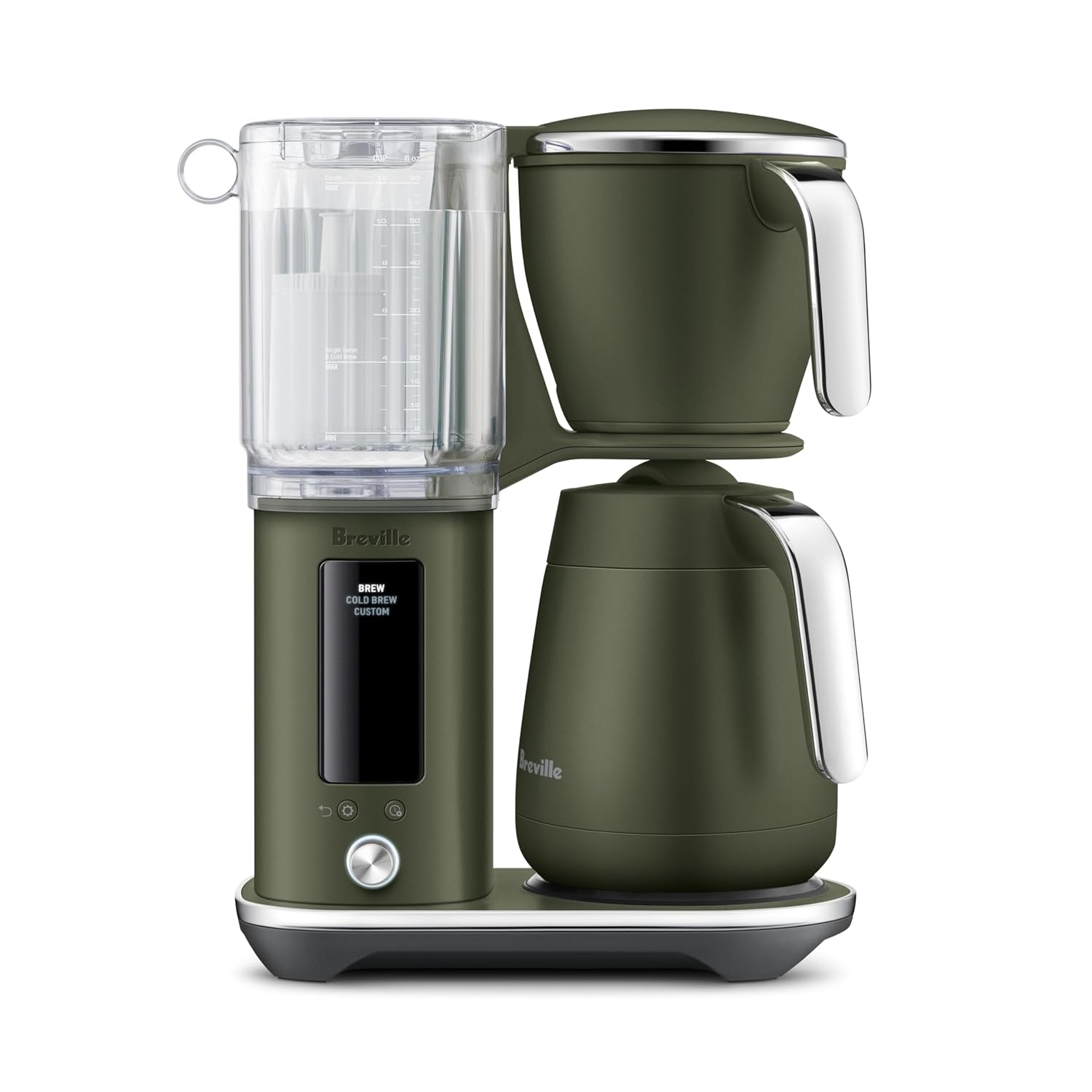 Breville Luxe Drip Coffee Machine BDC465OLT, Olive Tapenade, Thermal Carafe Breville Luxe Drip Coffee Machine BDC465OLT, Olive Tapenade, Thermal Carafe