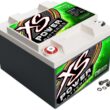 XS Power PS925 12V AGM Powersports Battery with M6 Terminal Bolts, Max 2000Amps