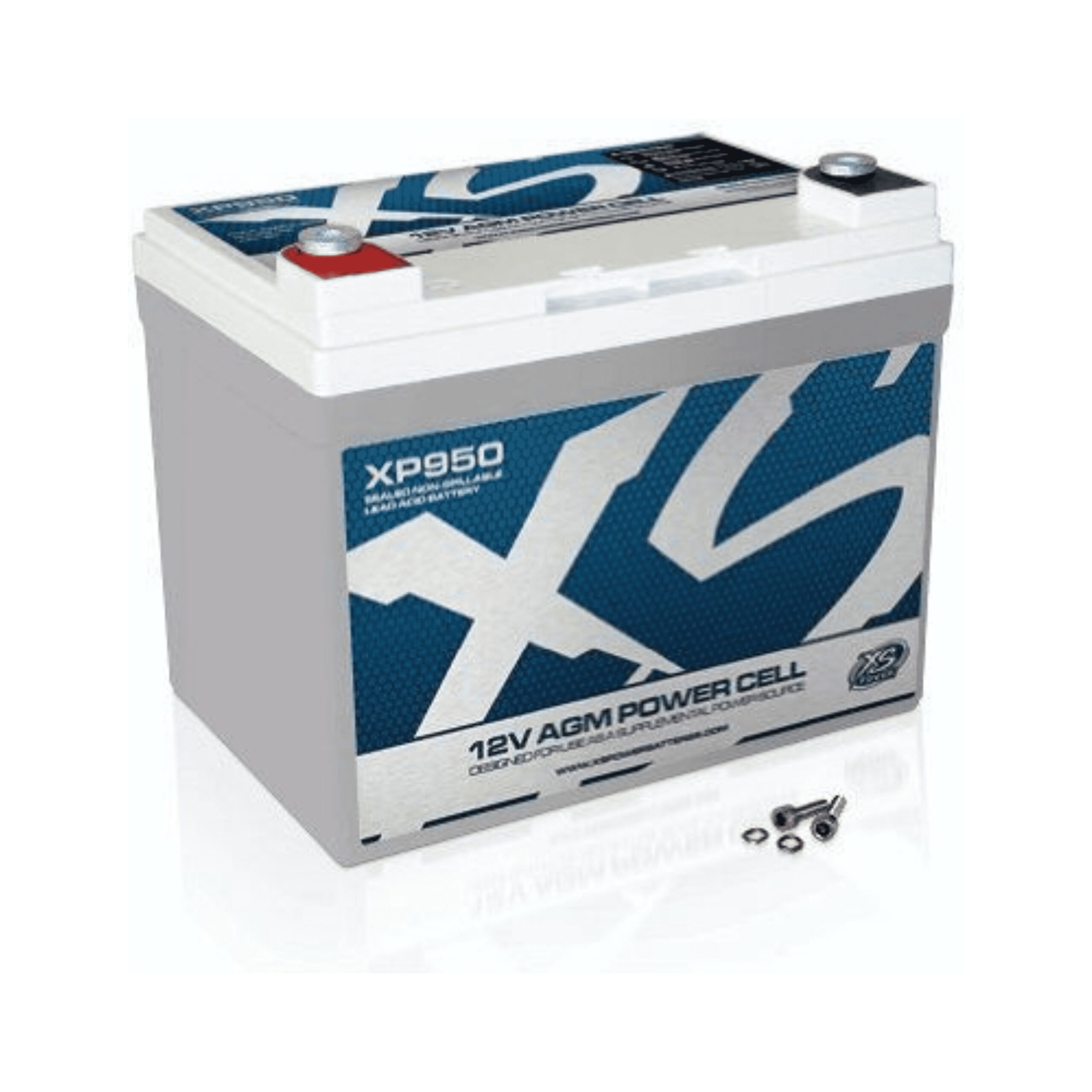XS Power Supplemental Car Audio Power 12 Volt AGM Battery with2000 Amps & 80 Amp Hours & 150 Minutes of Reserve Capacity Supplemental Car Audio Power 12 Volt AGM Battery with2000 Amps & 80 Amp Hours & 150 Minutes of Reserve Capacity