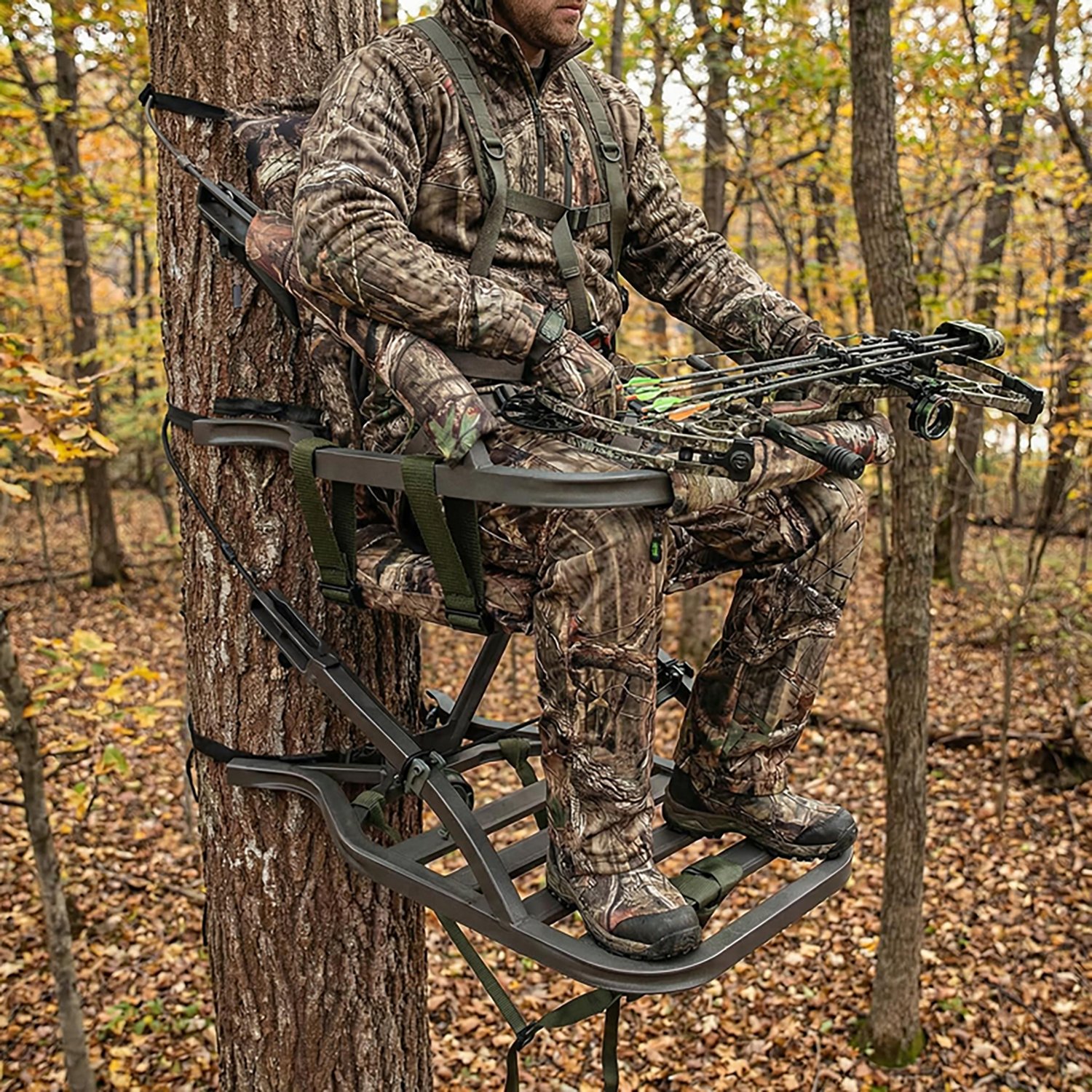 Summit Mini Viper SD Closed-Front Climbing Treestand Summit Mini Viper SD Closed-Front Climbing Treestand