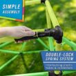 Eezy Peezy Climber with Top - Active Indoor Outdoor Play Set Climbing Dome Equipment Toys - Fun for Kids Ages 3 to 6 Years Old, Green