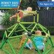 Eezy Peezy Climber with Top - Active Indoor Outdoor Play Set Climbing Dome Equipment Toys - Fun for Kids Ages 3 to 6 Years Old, Green