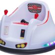 FunPark 6V Electric Bumper Car Ride-On for Toddlers, Ages 1.5–4 Years, LED Lights, 360° Spin, Supports up to 66 lbs (No Remote)