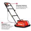 Cardinal 1.25 Amp Corded Electric 120V60Hz 12.6-in x 15.7-in Plate Compactor