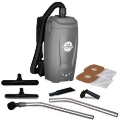 Tomahawk Power Commercial Pet Bagless Backpack Vacuum Cleaner with HEPA Filter