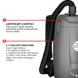 Tomahawk Power Commercial Pet Bagless Backpack Vacuum Cleaner with HEPA Filter