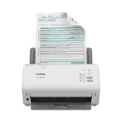 Brother ADS-4300N Professional Desktop Scanner 600 dpi Optical Resolution 80-Sheet Auto Document Feeder