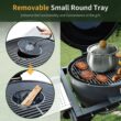 Brand-Man Grills Rodeo Elite 22-in W Black Kamado Charcoal Grill