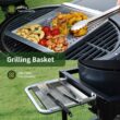 Brand-Man Grills Rodeo Elite 22-in W Black Kamado Charcoal Grill