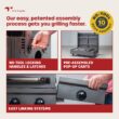 TYTUS Emberwood 282-Sq. in Gunmetal Gray Portable Wood pellet Grill
