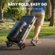 Feasto 360-Sq. in Black Portable Liquid propane Grill