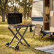 Feasto 360-Sq. in Black Portable Liquid propane Grill