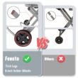 Feasto 360-Sq. in Gray Portable Liquid propane Grill