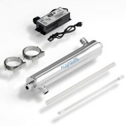 AQUASURE Quantum UV Single-stage 18-GPM Ultraviolet UV Soft water Whole House Water Filtration System