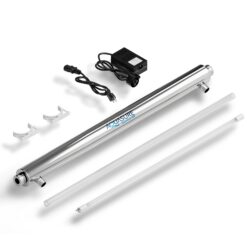 AQUASURE Quantum UV Single-stage 12-GPM Ultraviolet UV Soft water Whole House Water Filtration System