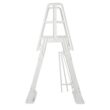 Vinyl Works 56-in Resin Drop-in pool steps with outside ladder Hand Rail