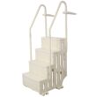 Siavonce Drop-in pool steps 60-in Polyethylene Drop-in pool steps Hand Rail