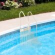 Siavonce Drop-in pool steps 60-in Polyethylene Drop-in pool steps Hand Rail Siavonce Drop-in pool steps 60-in Polyethylene Drop-in pool steps Hand Rail