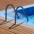 Saftron 53-in Steel A-frame pool ladder Hand Rail Saftron 53-in Steel A-frame pool ladder Hand Rail