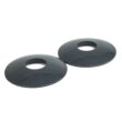 Saftron 48"x32" 4 Bend Figure 4 InGround Pool Return to Deck Rail, Graphite Gray Saftron 48
