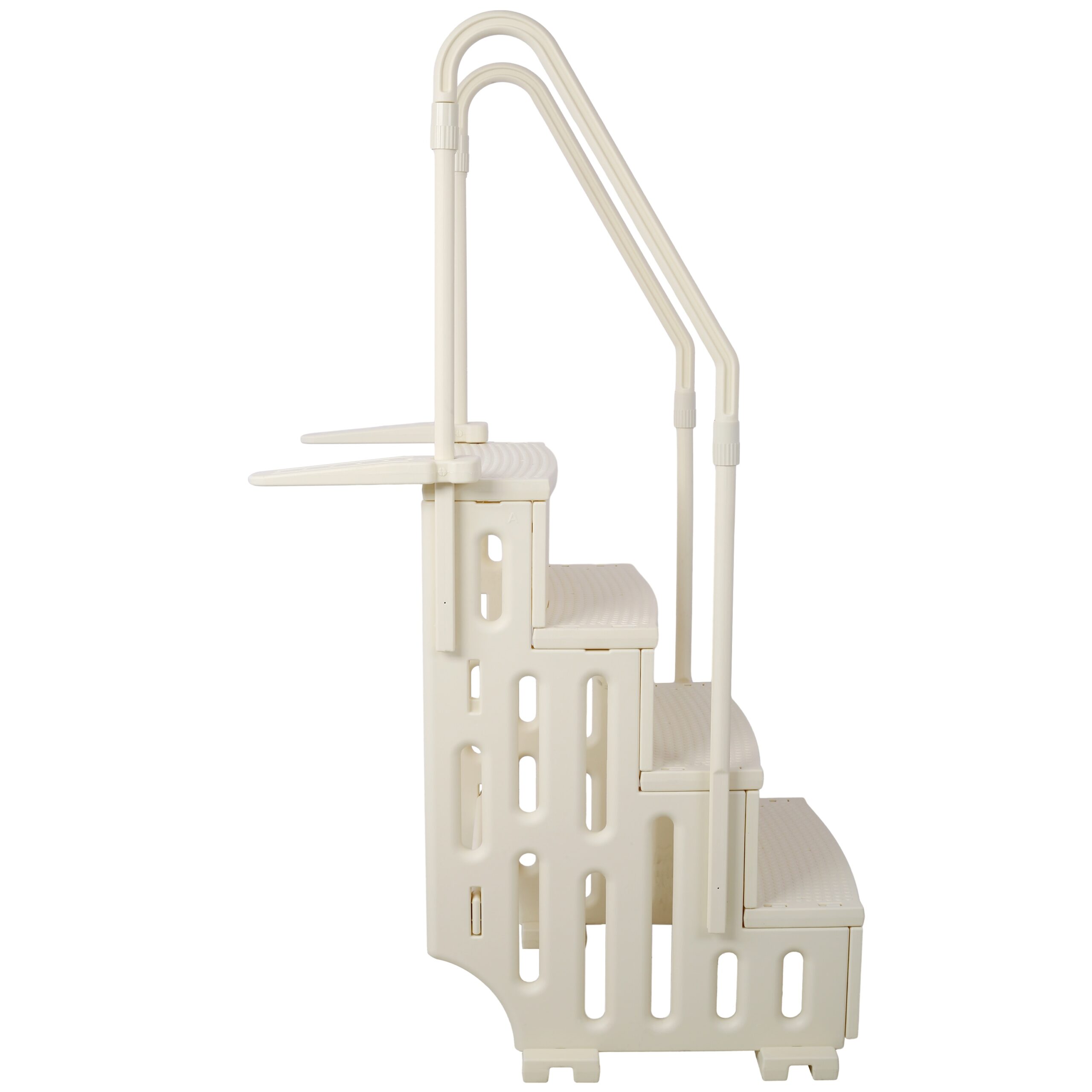 LOVMOR Pool Ladder HeavyDuty 4 Safety Step for Above Ground Pools Stair Entry System with Handrails 400lbs LOVMOR Pool Ladder HeavyDuty 4 Safety Step for Above Ground Pools Stair Entry System with Handrails 400lbs