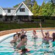 VINGLI 4-ft x 96-ft Black Easy-storaged Pool Fence for Ground Pool Mesh Pool Safety Barrier Panel VINGLI 4-ft x 96-ft Black Easy-storaged Pool Fence for Ground Pool Mesh Pool Safety Barrier Panel
